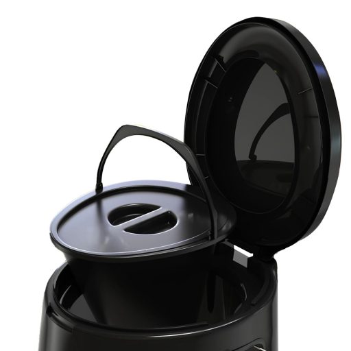 Przenośna Toaleta Czarna