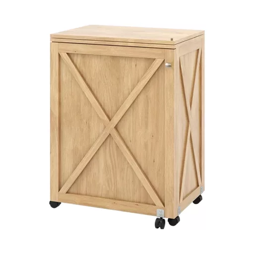 Składany stolik do maszyny do szycia, naturalny