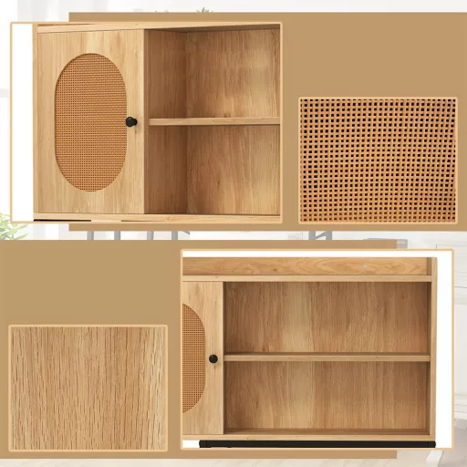 Szafka na półki nad toaletą