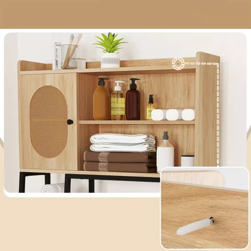Szafka na półki nad toaletą