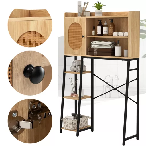 Szafka na półki nad toaletą