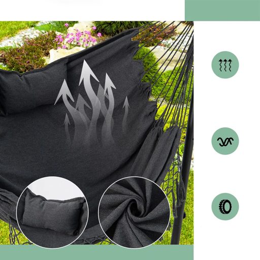 Regulowane Wiszące Krzesło z Uchwyt na Telefon