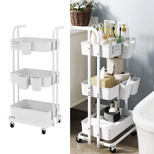 Wielopoziomowy Składany Wózek Serwisowy