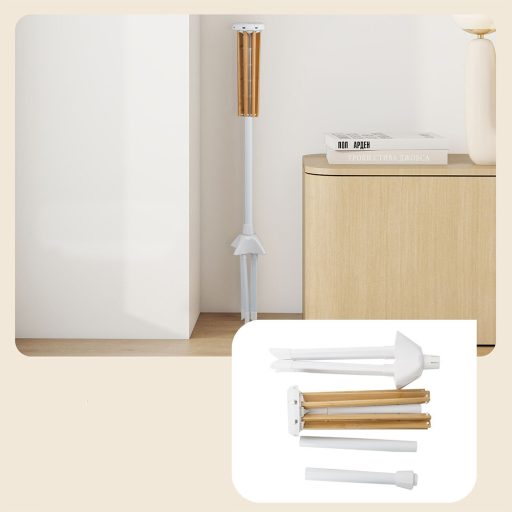 Składana suszarka z wieszakami