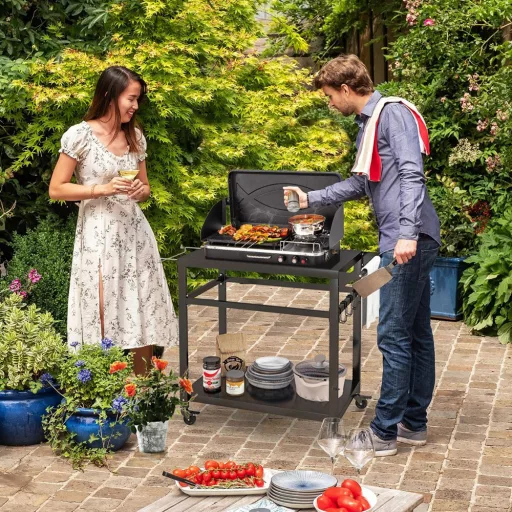 Wózek Grillowy na Zewnątrz