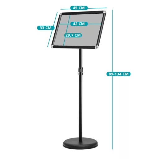 Obrotowy Stojak Informacyjny, Rozmiar A3