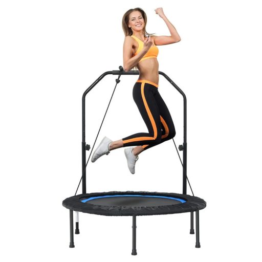 Trampolina fitnessowa z uchwytem