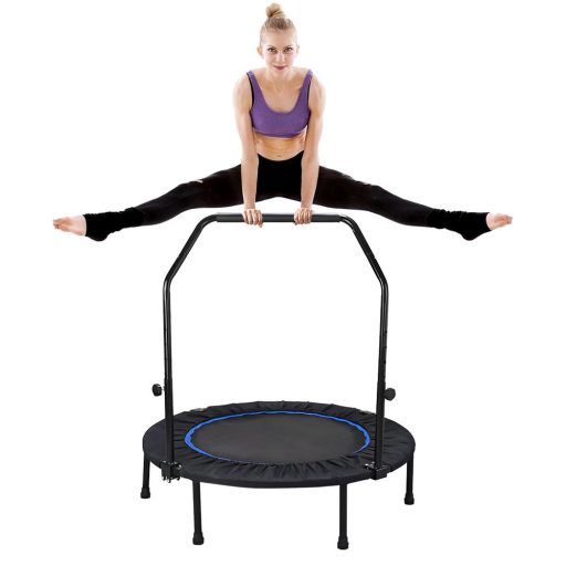 Trampolina fitnessowa z uchwytem