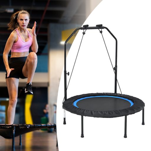 Trampolina fitnessowa z uchwytem
