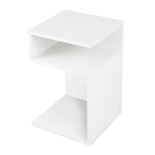 Stolik nocny w kształcie S