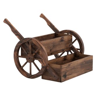 Ogródowy wózek na kwiaty