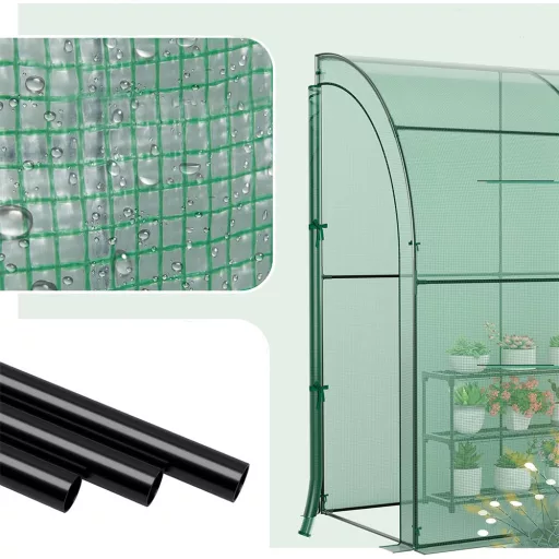 Szklarnia 197 cm × 97 cm × 204 cm