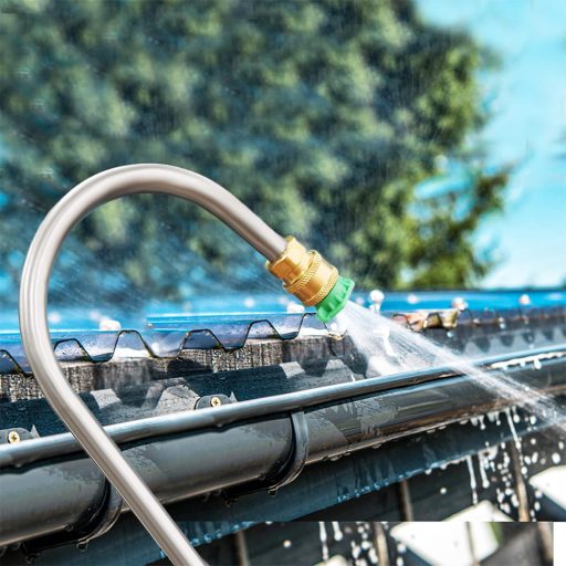 Teleskopowy Wysokociśnieniowy Czyścik z Akcesoriami