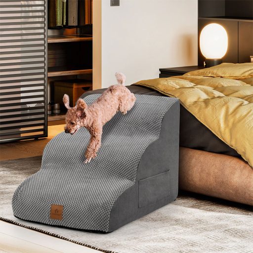 Antypoślizgowe schodki dla małych zwierząt