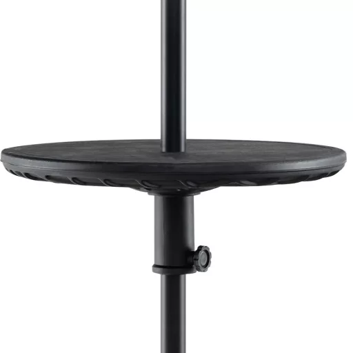 Stół z mocowaniem na parasol