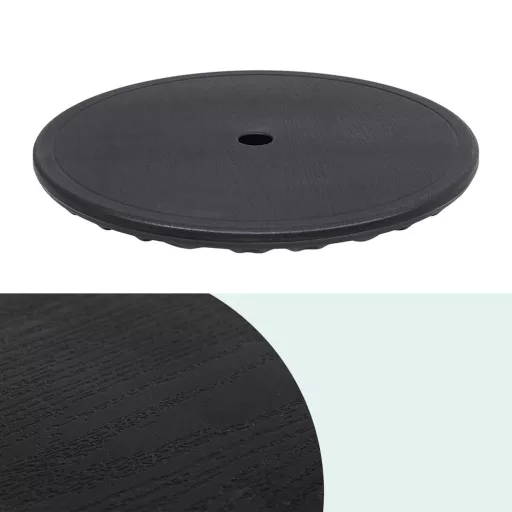 Stół z mocowaniem na parasol