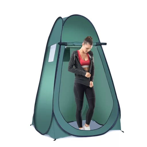 Namiot przebieralnia, zielony