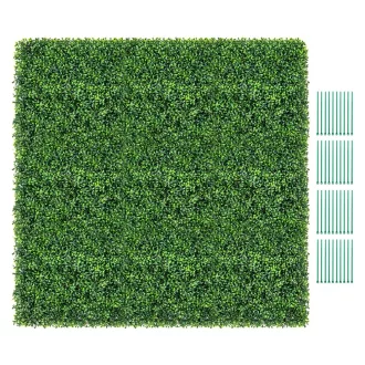 Dekoracyjna ściana z roślin sztucznych 12 szt. 50x50 cm