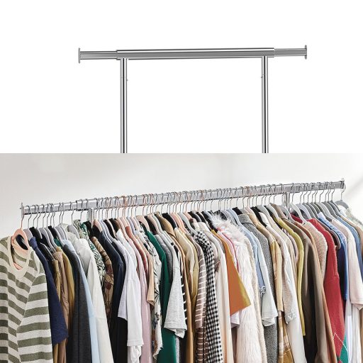 Wieszak na ubrania na kółkach