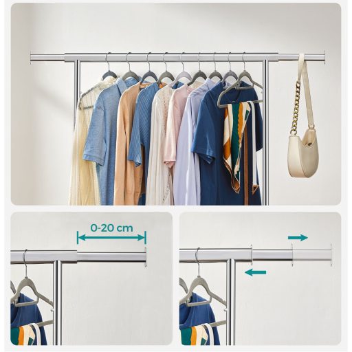 Wieszak na ubrania na kółkach