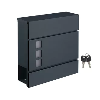 Skrzynka na listy z uchwytem na gazety