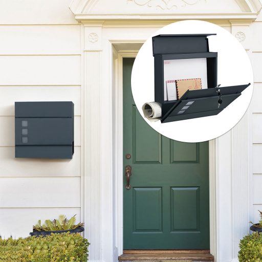 Skrzynka na listy z uchwytem na gazety