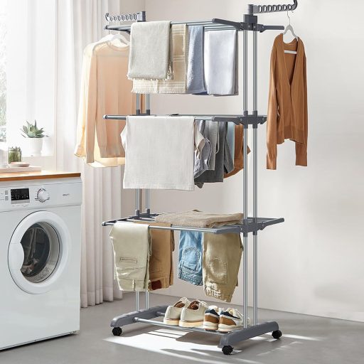 Wielopoziomowa suszarka na pranie