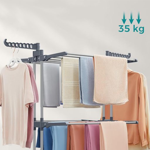 Wielopoziomowa suszarka na pranie