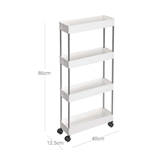 Wózkowy System Przechowywania 4-Poziomowy