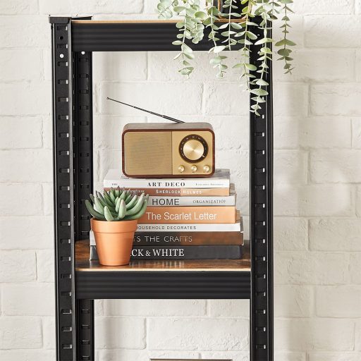 Regał 5-poziomowy do salonu