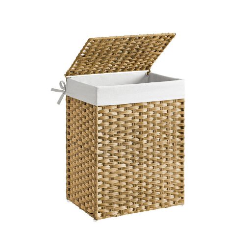 Plastikowy kosz na pranie 45,5 x 32 x 61 cm