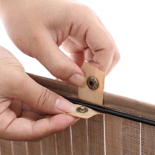 Kosz na pranie bambusowy 40x30x60cm