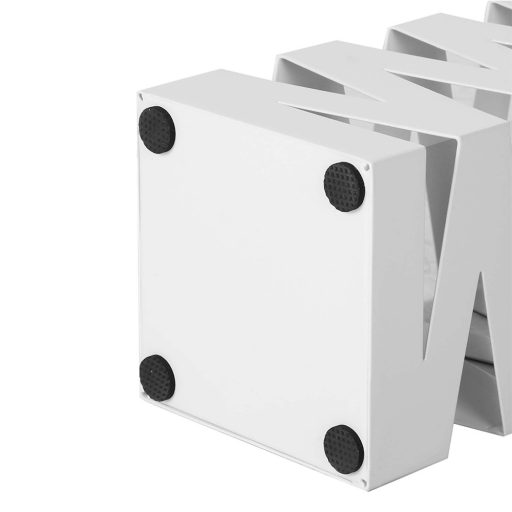 Stojak na parasole w zygzakowaty wzór