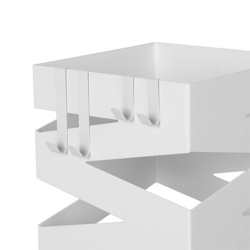 Stojak na parasole w zygzakowaty wzór