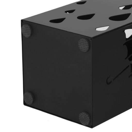 Stojak na parasole, czarny