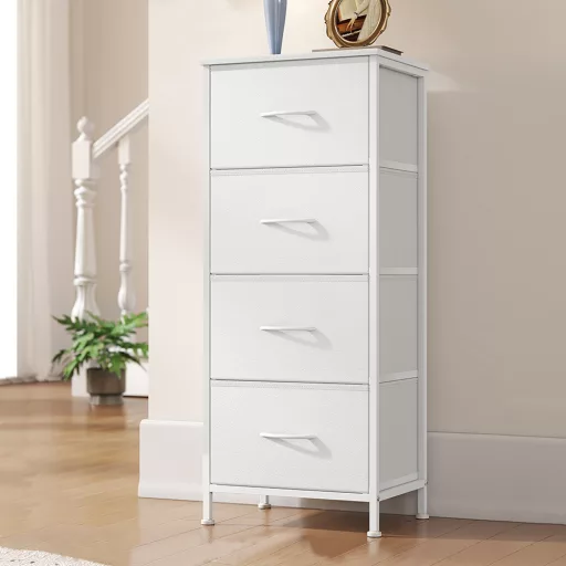 Wąska komoda 4-szufladowa 39,6x30x96,2cm