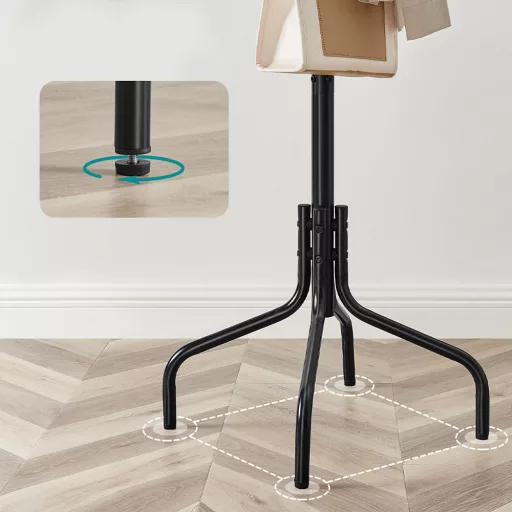 Metalowy Wieszak na Ubrania 56.5x180cm