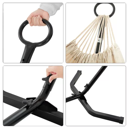 Hamak z Stojakiem, Beżowy