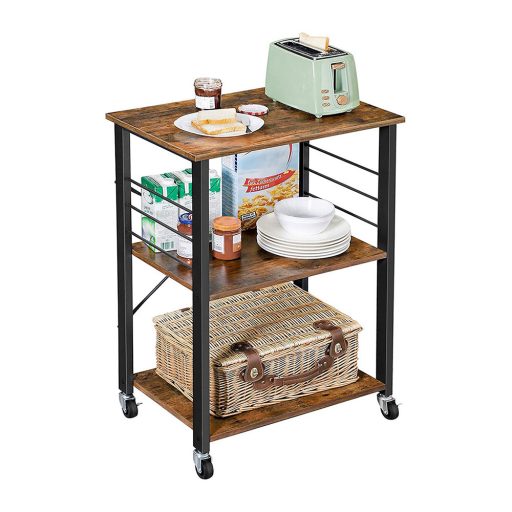 Wózek kuchenny na kółkach, 60x40x84 cm