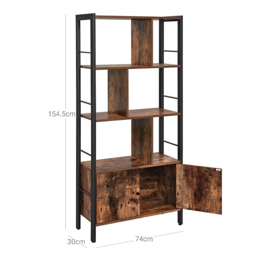 Regał na książki 154.5x74x30 cm