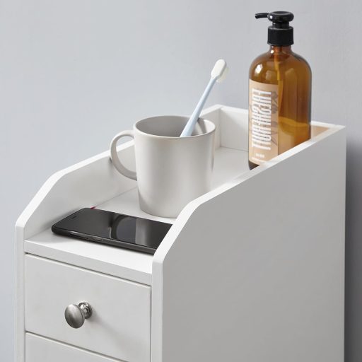 Wąska szafka na kosmetyki