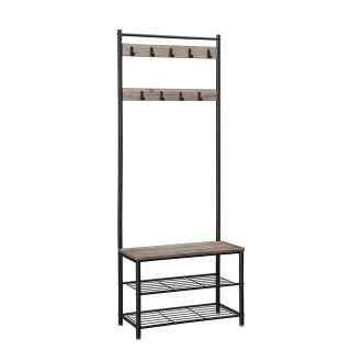 Ściana do przedpokoju z wieszakiem na ubrania