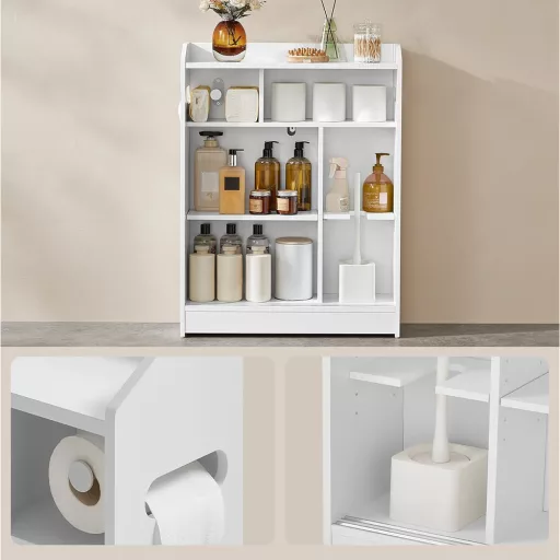 Szafka łazienkowa z drzwiami przesuwnymi