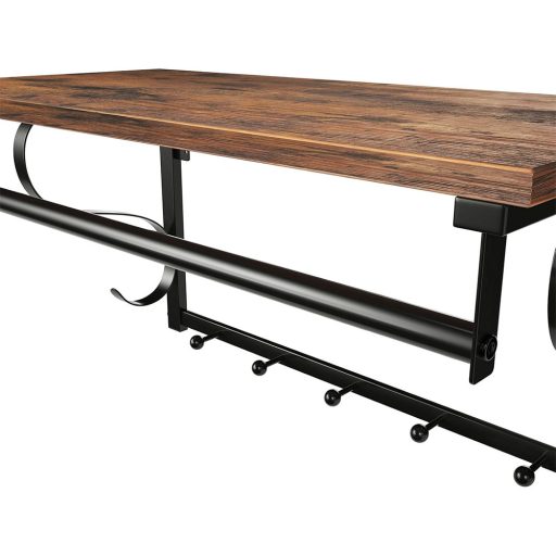 Rustykalny wieszak ścienny