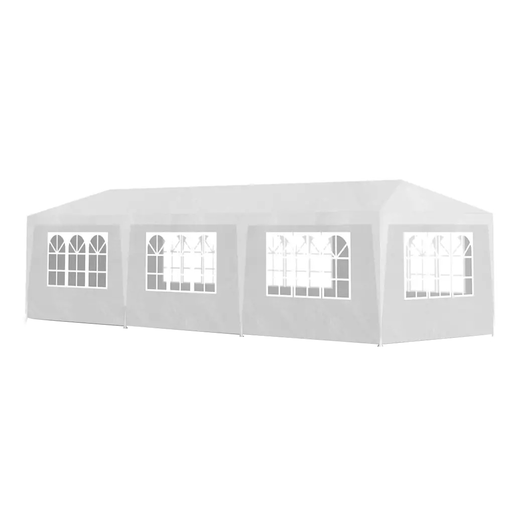 Namiot Imprezowy, Biały, Dostępny W 3 Wielkościach-3x9 Metrowy