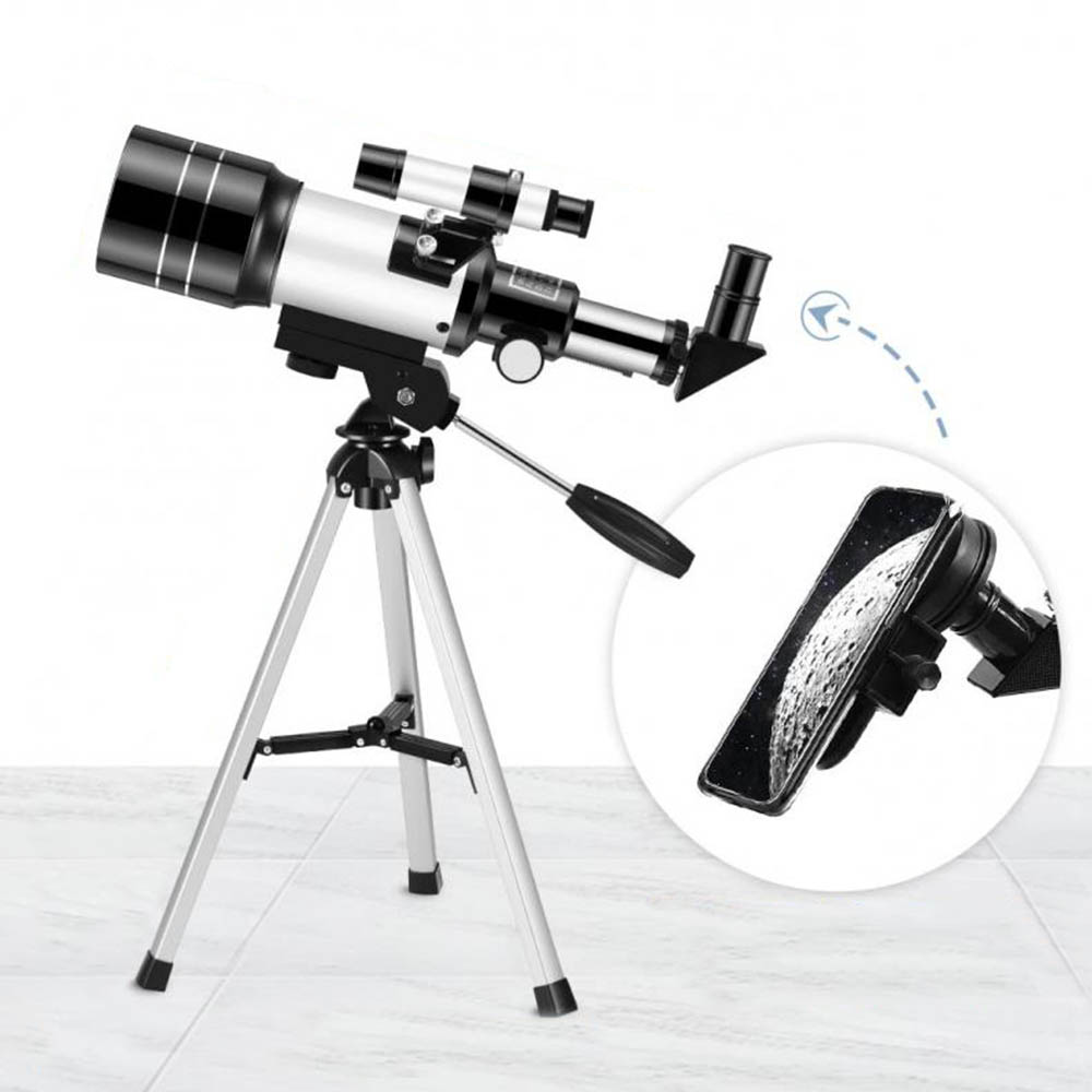 Hobby Teleskop Astronomiczny Z Adapterem Do Telefonu Komórkowego I Stojakiem
