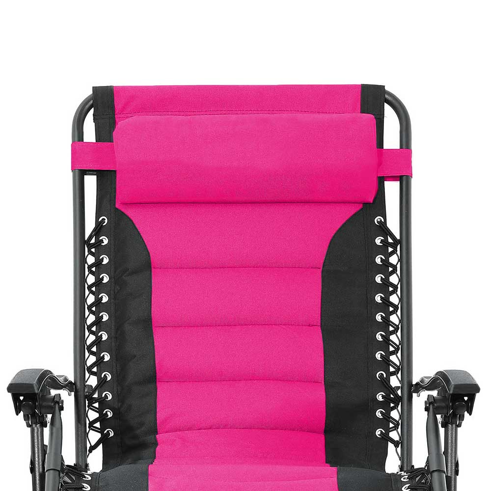 Krzesło Ogrodowe Zerowej Grawitacji Delux, W Kilku Kolorach-pink