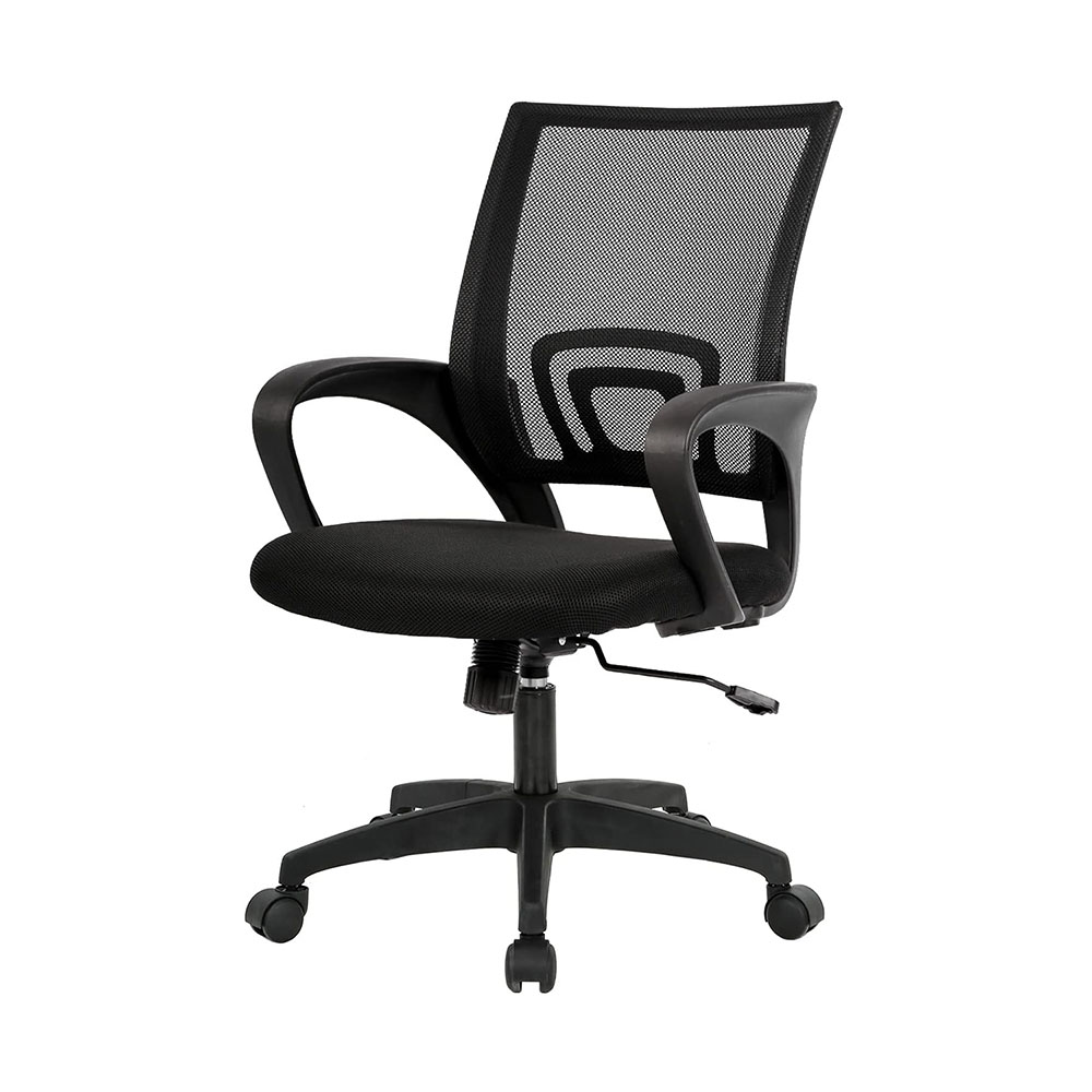 Krzesło Biurowe, Obrotowe W Kilku Kolorach-czarne