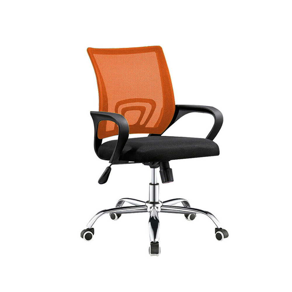 Krzesło Biurowe, Obrotowe-pomarańczowa