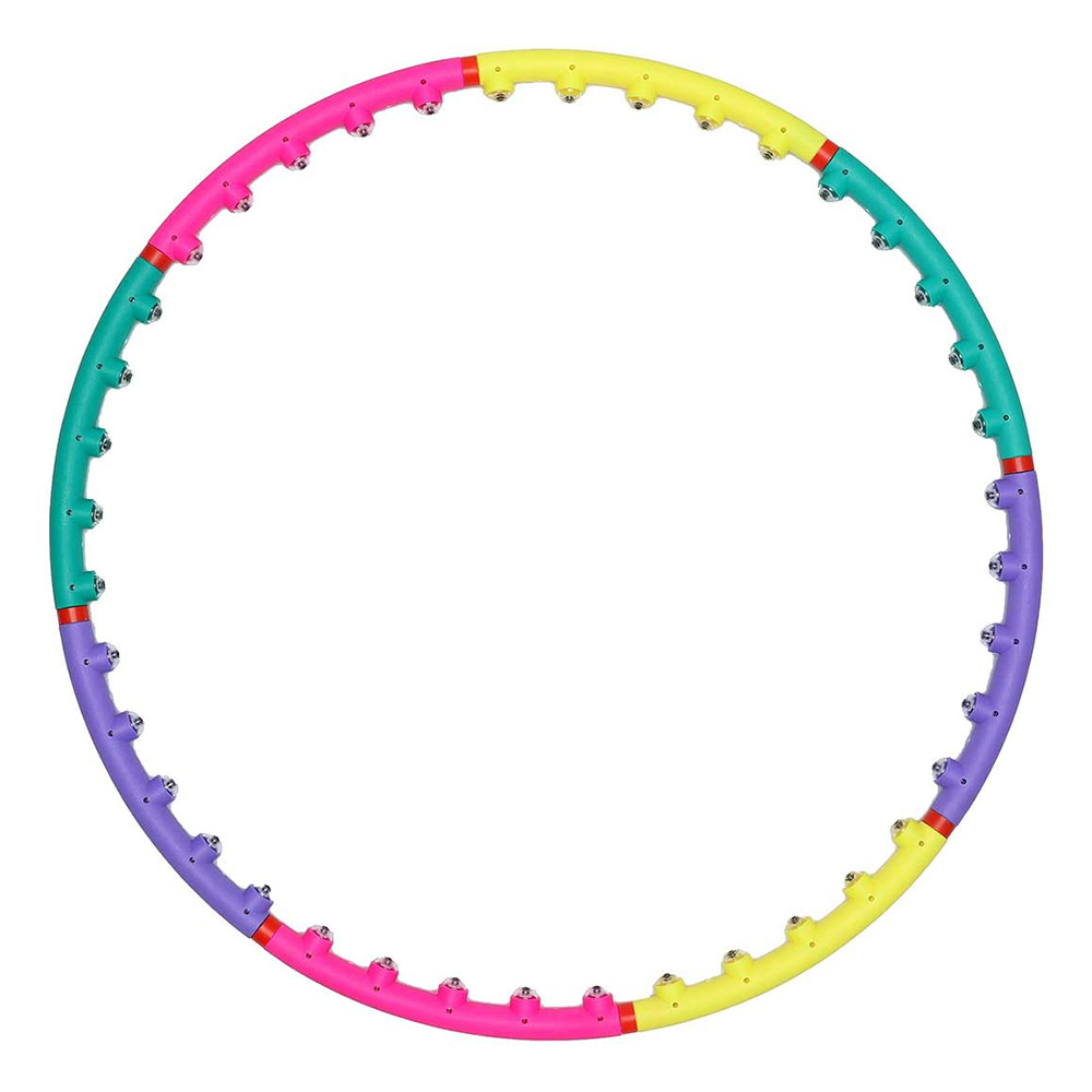 Kolorowe koło hula hoop, 98 cm